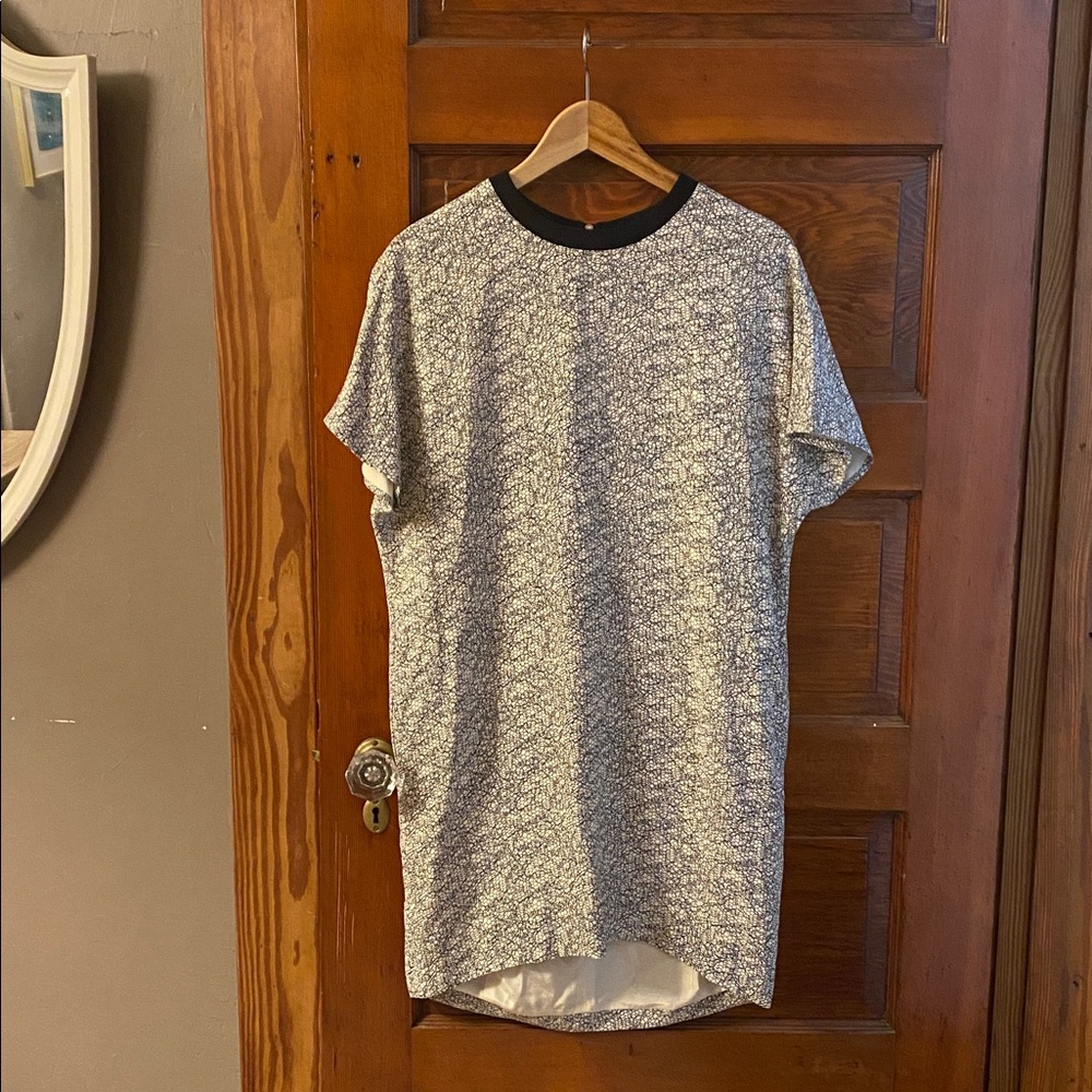 Rag & Bone Cream Silk Tunic Dress